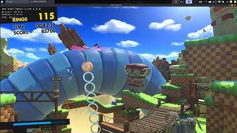 Sonic Forces on Linux! | DXVK (99d9a5d) Wine Staging 3.4 (1080p)