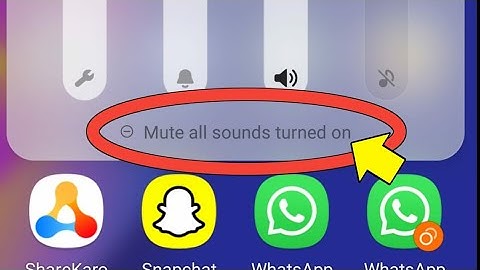 Mute All Sounds Turned On Samsung | How To Remove Mute All Sounds Turned On