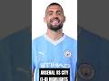 Arsenal vs City highlights 🤣#shorts #trending #arsenalvsmanchestercity #trending #viral #football