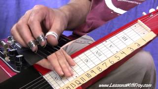 HULA BLUES - C6 Hawaiian Lap Steel Lessons - by Troy Brenningmeyer
