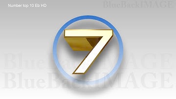 Countdown Numbers Digits timer count 10 intro leader trailer Number top 10 Eb HD