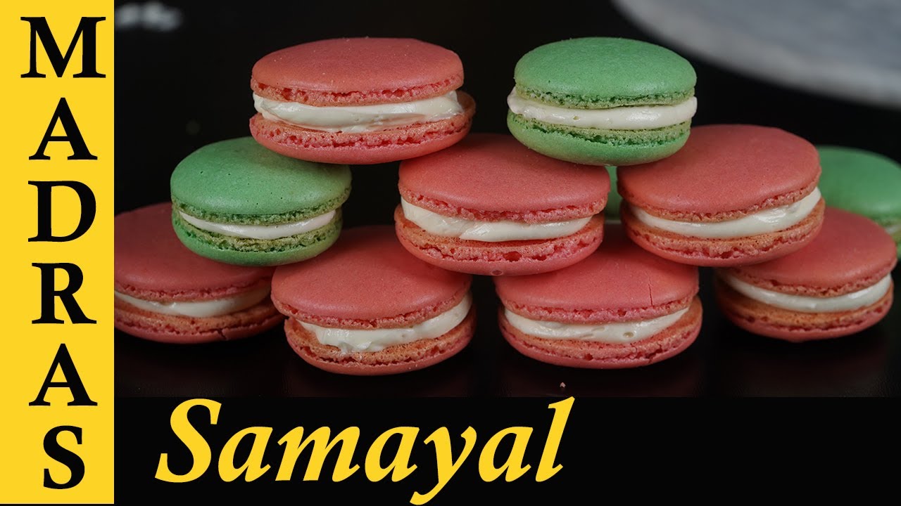 French Macaron Recipe in Tamil | How to make Macarons in Tamil