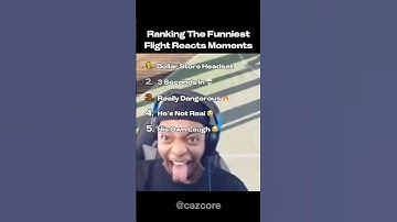 Ranking The Funniest Flight Reacts Moments ✈️ #funny #shorts #ranking #flightreacts