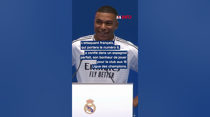 ⚽ Kylian Mbappé a eu droit à une présentation en grande pompe au Santiago Bernabu.