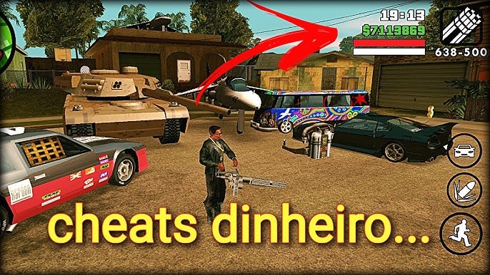 GTA San Andreas Definitive Edition Como Ter Dinheiro Infinito No Início Do  Game - Sem Mod - Sem APK 