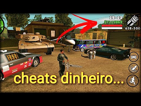 GTA San Andreas Definitive Edition  Cheats para dinheiro e vida infinita,  armas, e mais