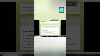 De Morgan’s Law in 60 Seconds | Discrete Math #Shorts #learnwithyourbuddy