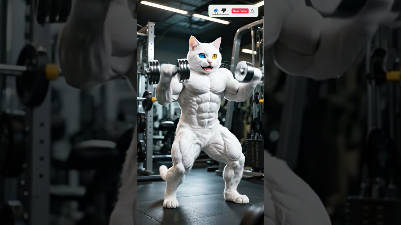 This Cat Lifts More Than You | Savage Strength 