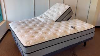 Instant Comfort Q9 Flex Head Paired with Split Massaging Adjustable Bases