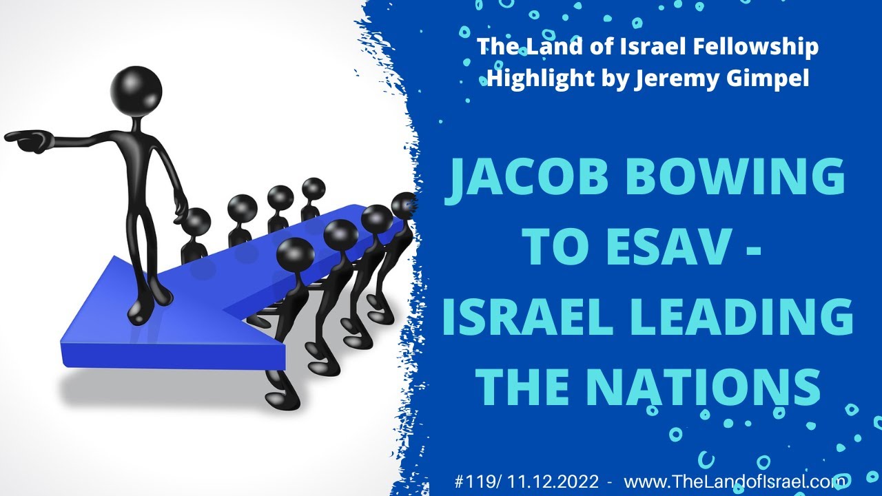 Jacob Bowing to Esav - Israel Leading the Nations - Jeremy Gimpel: The Land of Israel Fellowship