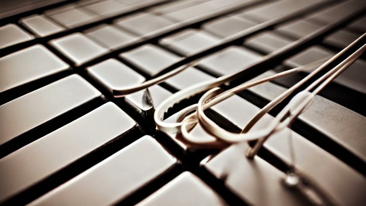 High Piano String Scrapes with Ratchet 🎹🔊 | No Copyright Sound Effect & Free to Use for Editing