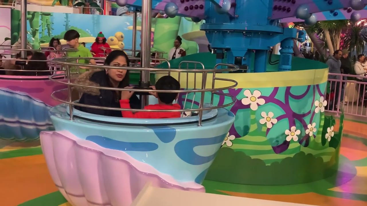 Bubble Guppies Ride at Nickelodeon Universe Theme Park in American Dream Mall