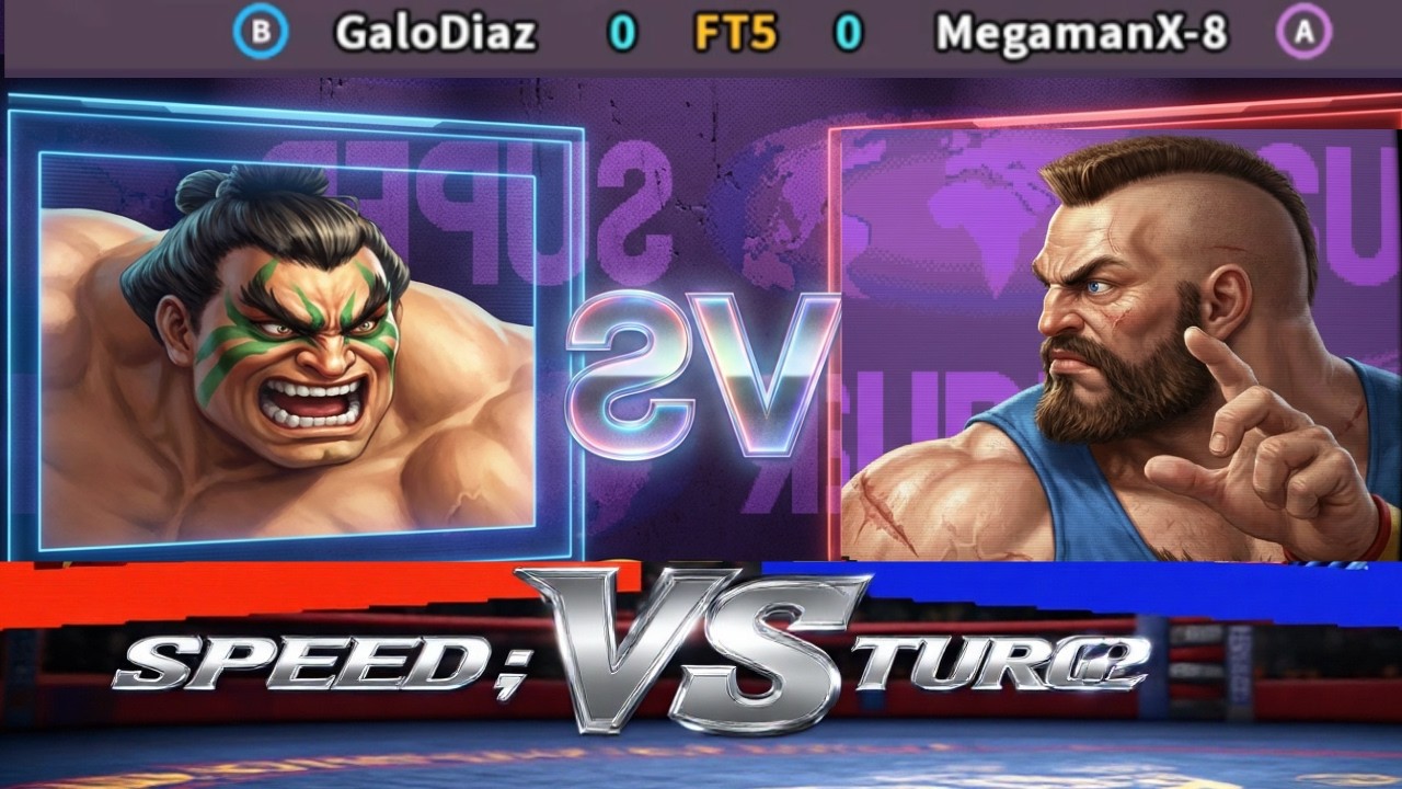 Super Street Fighter 2 GaloDiaz vs Megaman-X8 FT5 - YouTube