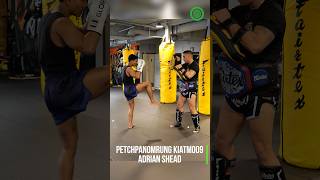 Muay Thai Training - Southpaw Feints with Petchpanomrung Kiatmoo9