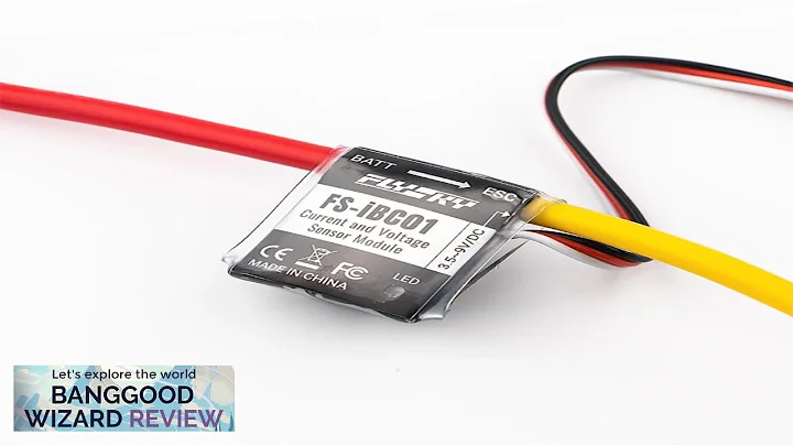 FlySky FS-iBC01 AFHDS 3 Receiver Current and Voltage Sensor Enhanced Version Review