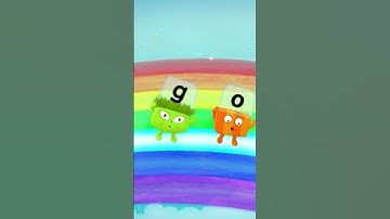 Rainbow Letters! 🌈 | Spelling for Kids | Alphablocks #shorts