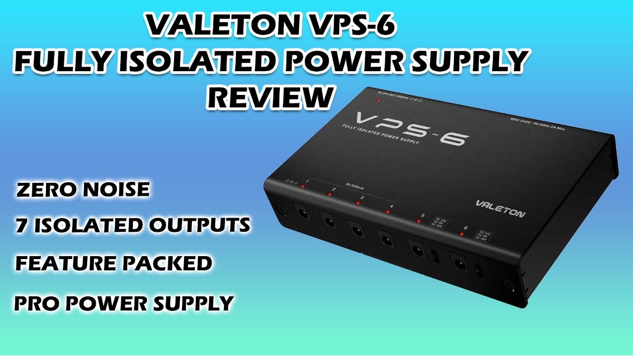 Valeton VPS-6 Fully Isolated Power Supply, Full Review and