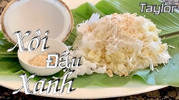 Xôi Đậu Xanh Cấp Tốc Bằng Nồi Cơm Điện 0 Cần Ngâm Nếp Đậu Vẫn Mềm Dẻo Ngon - Mung Bean Sticky Rice