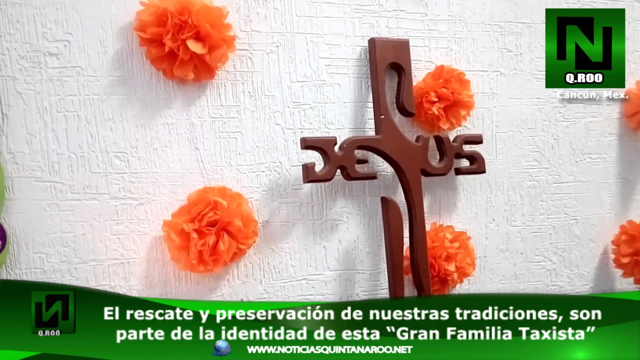 “Altar de Muertos” en el Sindicato de Taxistas quintana roo sargazo