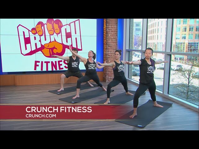Fitness Friday - Yoga At Crunch Fitness 
