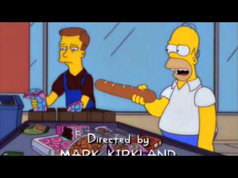 bag boy strike simpsons