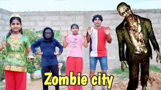 Zombie 🧟‍♂️ 🧟‍♀️ city | comedy video | funny video | Prabhu Sarala lifestyle