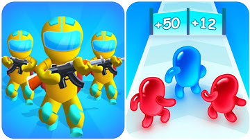 Gun Clash 3D Vs Join blob 3D New Levels Big New Update Max Walkthrough Android iOS Gameplay
