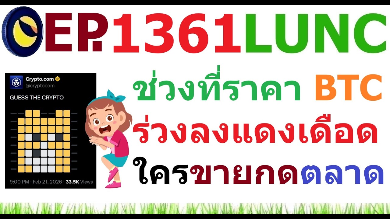 [Ep.1361] ช่วง Bitcoin แดงเดือดนั้นมีใครขายกดตลาด