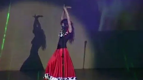Margarita Spanish dance at  School Graduation Show