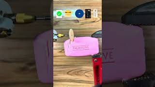 Which Material can cut Tin Can ? #satisfying #asmr #experiment #redbull #shorts