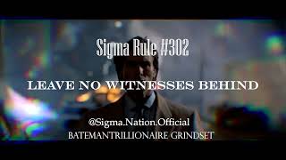 Sigma Rule Psycho Grindset Patrick Bateman Sigma Male