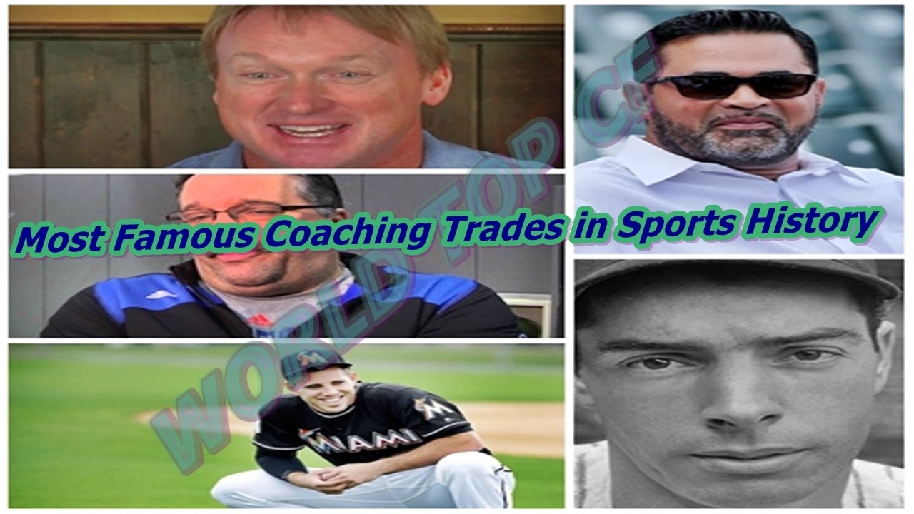 Top 5 Most Famous Coaching Trades in Sports History YouTube