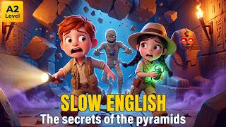 The Pyramid Secret: A Family Trip Chaos | Slow English Story | English Story for Beginners A2 Level