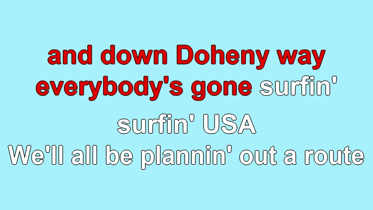 Surfin' USA 1963