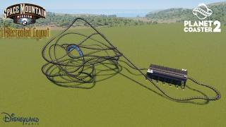 Space Mountain: Mission 2 Layout Recreated In Planet Coaster 2 | 1:1