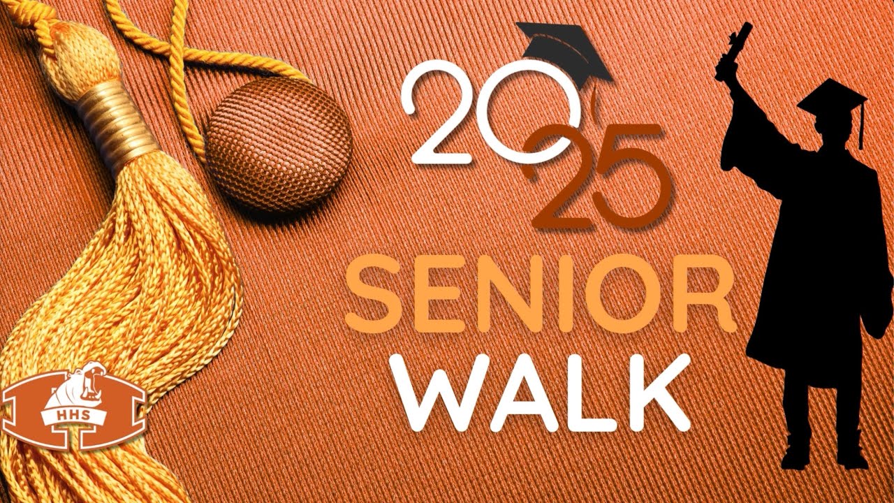 Hutto High School Class of 2025 Senior Walk - YouTube