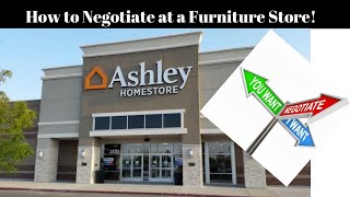 How to Negotiate for Furniture! (LIVE EXAMPLE)