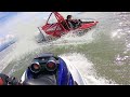 Mini jet boat first test