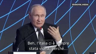 La risposta di Putin alla studentessa italiana: «L’Italia ci è sempre stata vicina, da voi ci si...