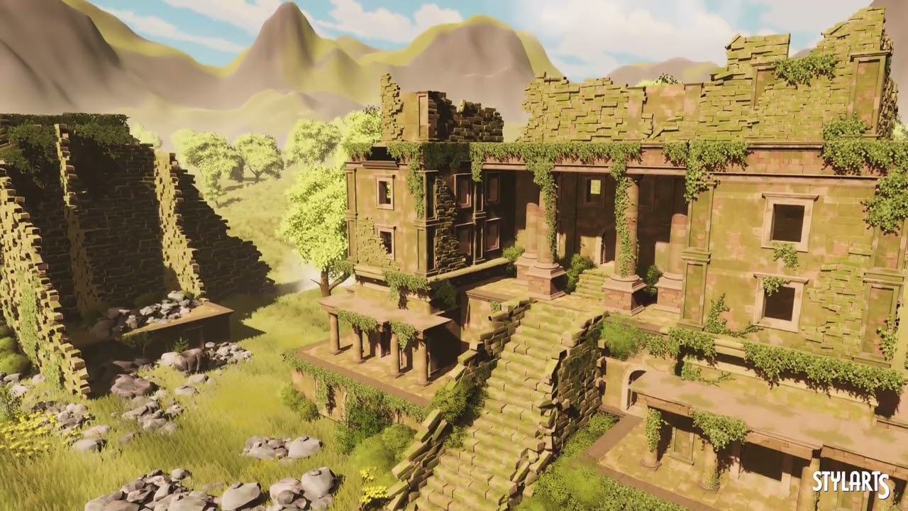 Stylized Lost Civilization, video preview 2