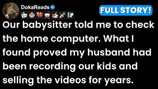 Our trusted babysitter texted: Check the cloud, your husband recorded the kids and sold the videos.