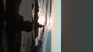 Never let you🎶🎧 #shorts #dji #moonrise #sunset #beach #fyp #trending #neverletyougo #cinematic 