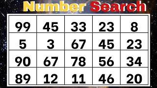 Number Search Challenge Can You Find 3 Hidden Pairs  4  brainteaser