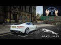 Forza Horizon 4 - Jaguar F-Type R Coupe (Steering Wheel + Paddle Shifter) Gameplay