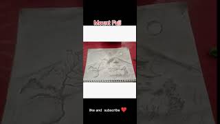 Japanese mount Fuji❤‍🔥💥 #art #artist #viral #japan