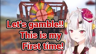 Ayame Found Out About Gamble in VCR Rust and Got Addicted to it!!!