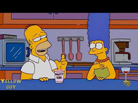 The Simpsons- Wine Makes People Fall In Love!