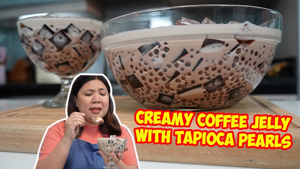 Coffee Jelly Tapioca Recipe YouTube