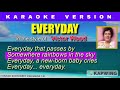 EVERYDAY =  (Karaoke Version in the style of Victor Wood)