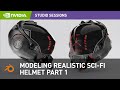 [Blender] Modeling Realistic Sci-Fi Helmet w/ Rachel Frick | Part 1: Beginning Modeling
